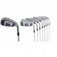 AGXGOLF MEN'S RIGHT HAND MAGNUM SAME LENGT 5-PW + SW SAME LENGTH TOUR IRONS SET with 3 + 4 HYBRID ALL SIZES 